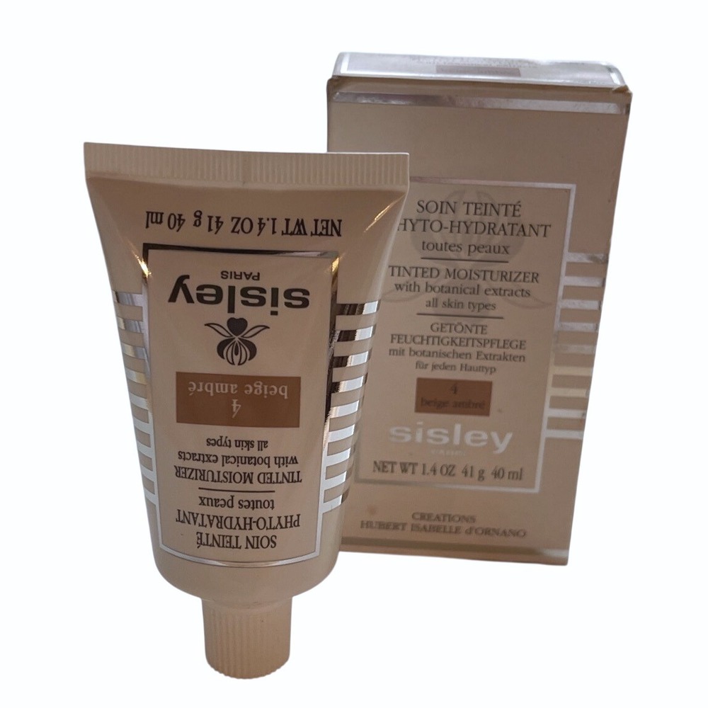Sisley Phyto Hydratant Tinted Moisturizer 4 Beige Ambre 1.4oz 40ml Soin Teinte